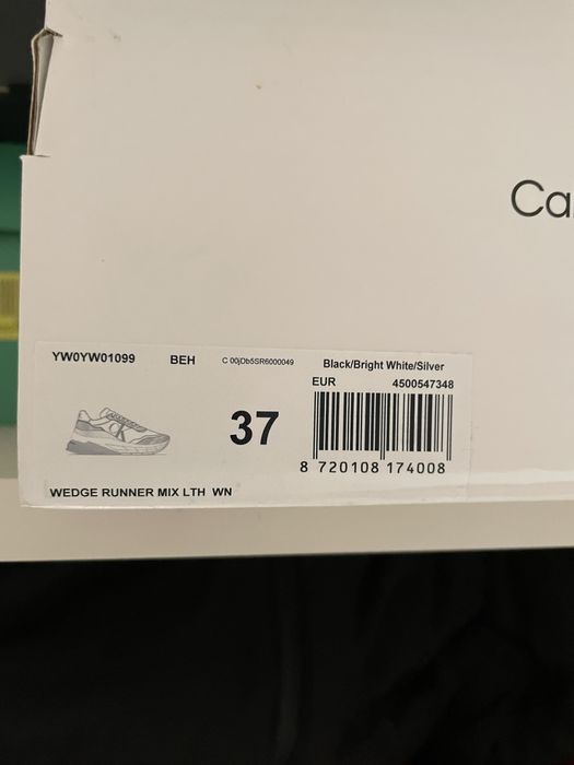Кросівки calvin klein 37 розмір