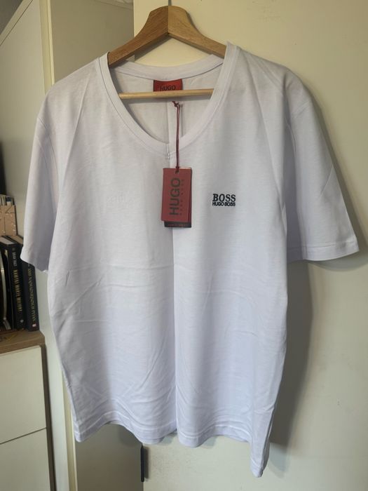 T-shirt Hugo Boss XL biały