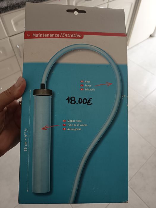 Conjunto de peças para aquário