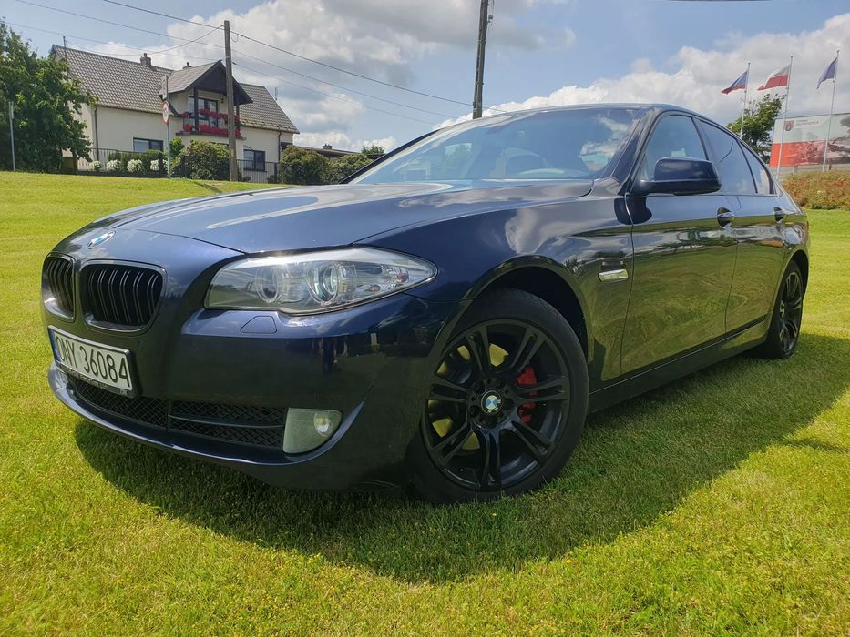 BMW Seria 5 BMW 520D 2010r 184KM automat, skóra