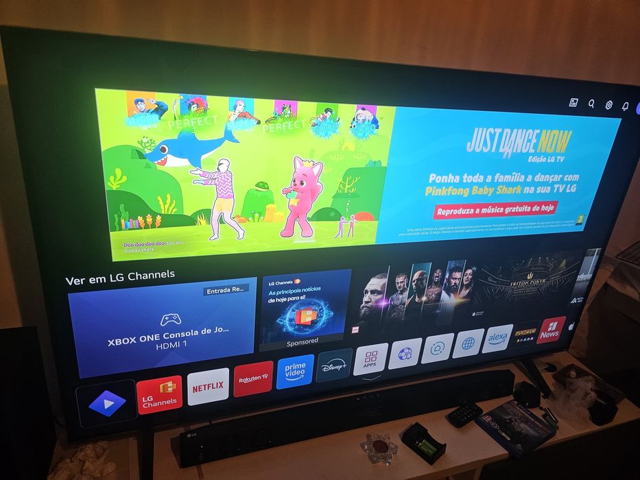 TV LG 65 Nanocell como Nova na Garantia