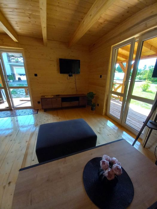 Drewniany domek wypoczynek