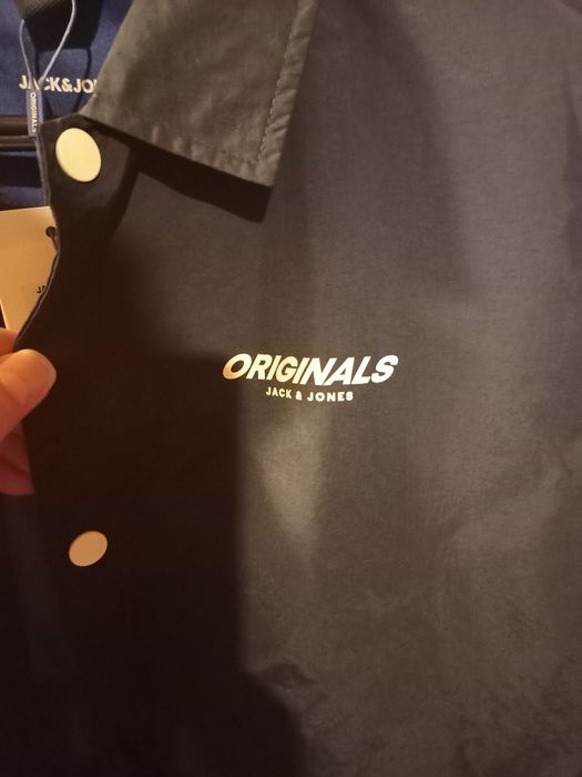 Jack&Jones Kurtka przejściowa Tim Coach Granatowy Regular Fit