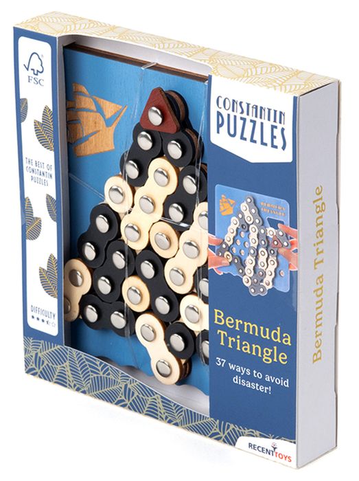 Łamigłówka Bermuda Triangle Recent Toys Poziom 3,5/5. Nowy Produkt