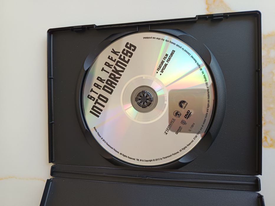 DVD além da escuridão star trek