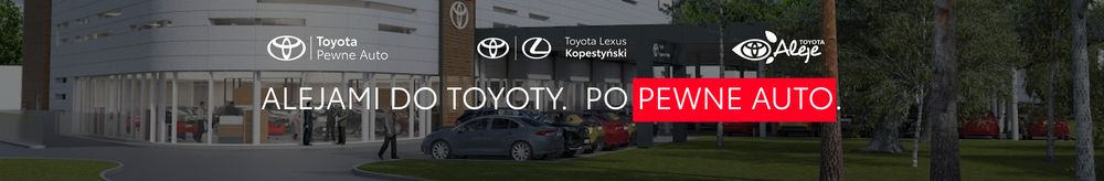 Toyota Aleje top banner