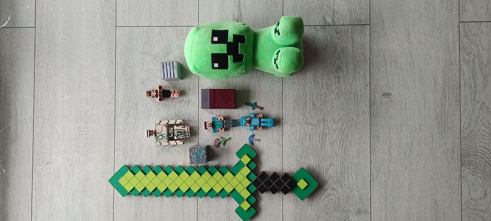 Zabawki Minecraft