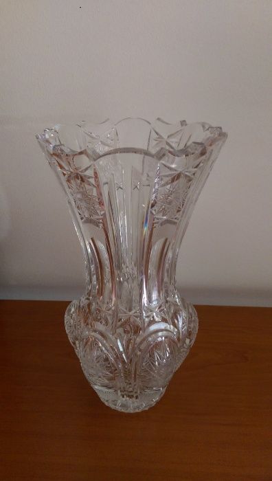 Jarra antiga em cristal Alemão 30 cm de altura imponente.