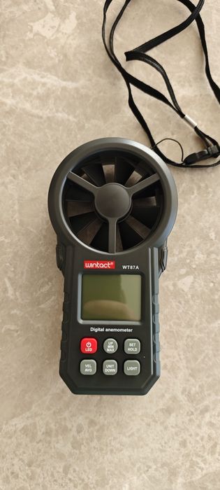 Anemometr do klimatyzacji, rekuperacji