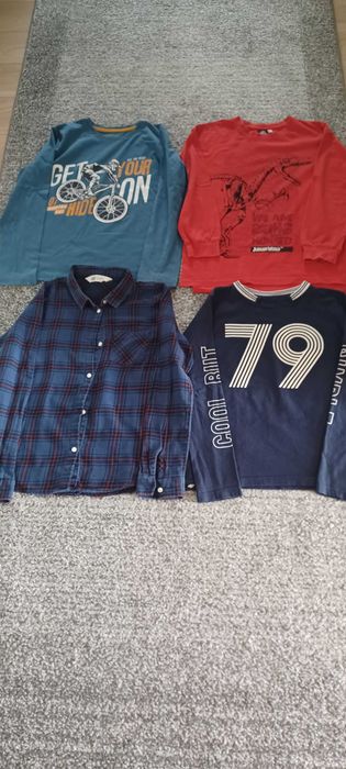 Bluzki, koszulki, i koszula - zestaw H&M, 4F