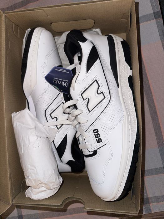 New balance 550 preto e branco