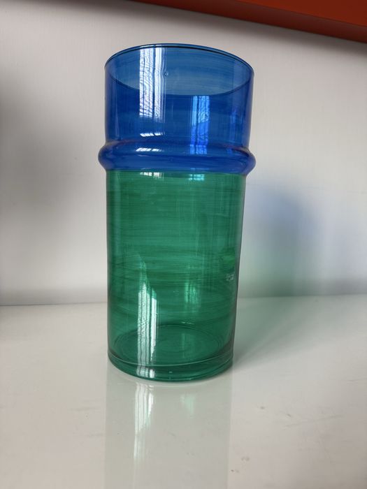 Wazon Moroccan blue & green