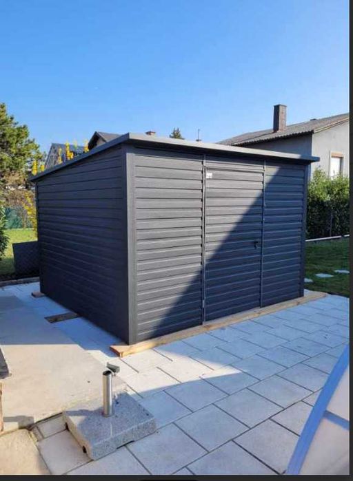 Garaż blaszany 3x3, schowek narzędziowy, magazyn blaszany