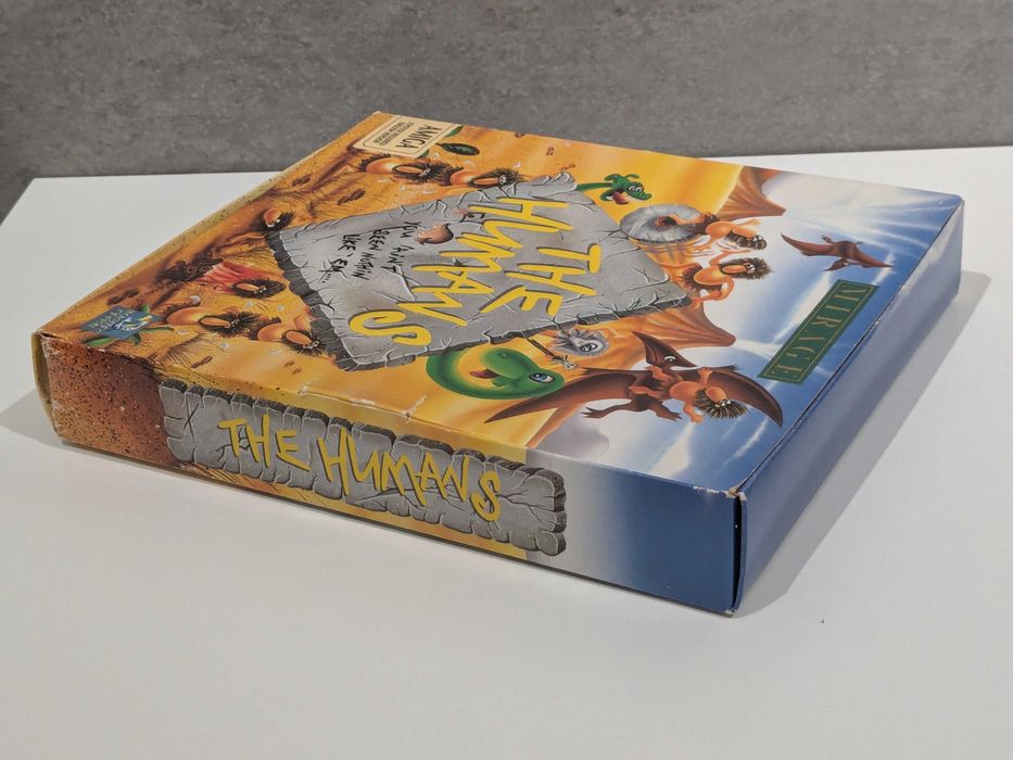 The Humans gra BIG BOX Amiga dyskietki z 1992 r.