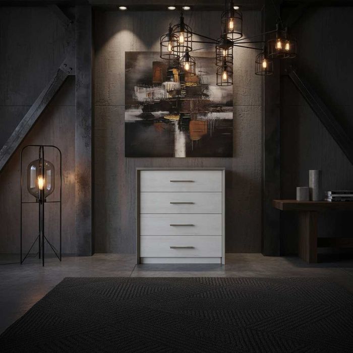 Комод Сара 80 выполненный в теплых оттенках натурального дерева