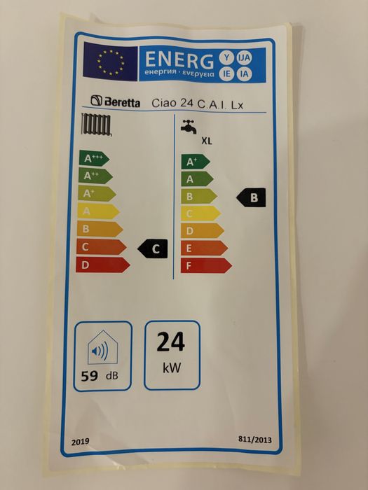 Caldeira Beretta Ciao 24 C.A.I. Lx (24kW) – NOVA, Nunca Usada