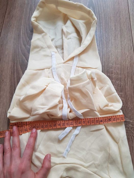 Beżowa bluza z kapturem dla psa Lilo i Stitch Disney XXL ubranko