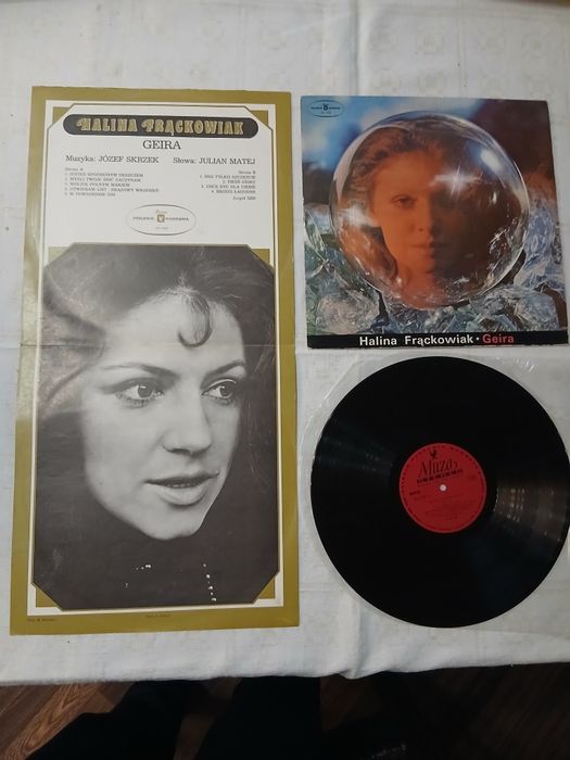 Płyta winylowa H.Frąckowiak"Geira" 1-press  stan ekstra cena 109 zł.
