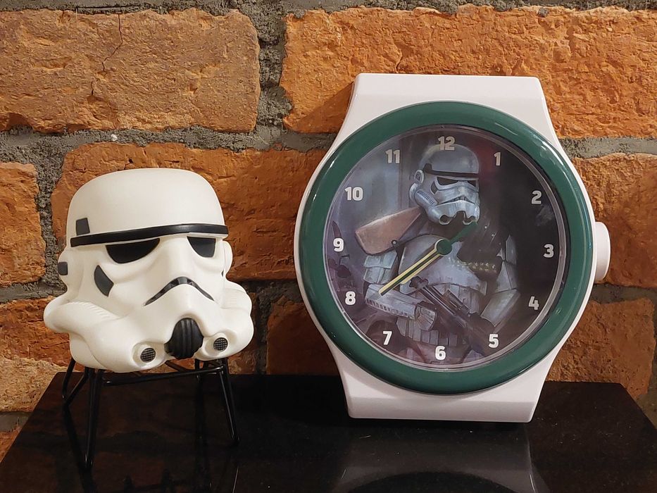 Zegar ścienny STAR WARS Gwiezdne Wojny Szturmowiec ZEON STAR453/RI org