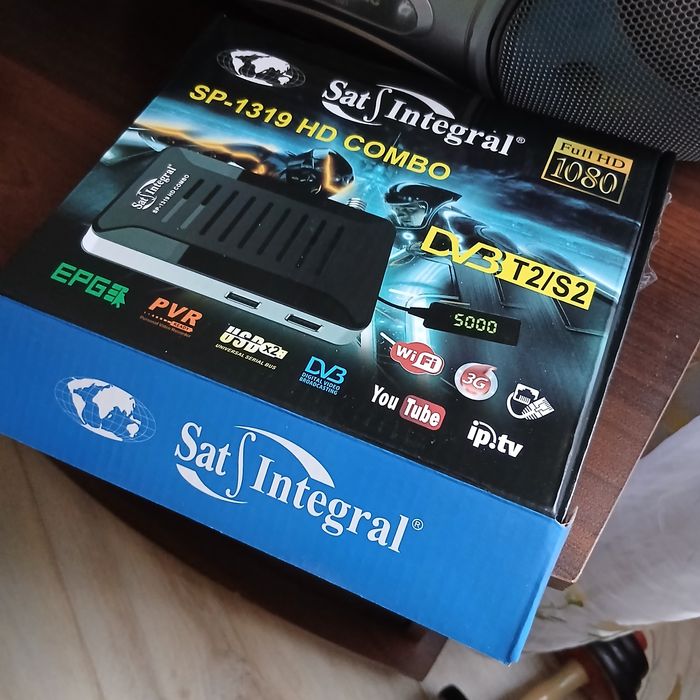 Ресивер (тюнер)  Sat-Integral SP-1319 HD Combo DVB-S2/T2 HD