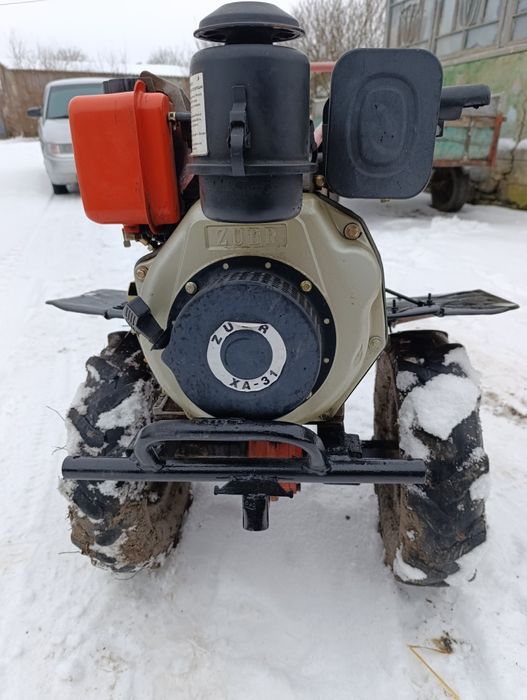 Мотоблок дизельний зубр 6лс