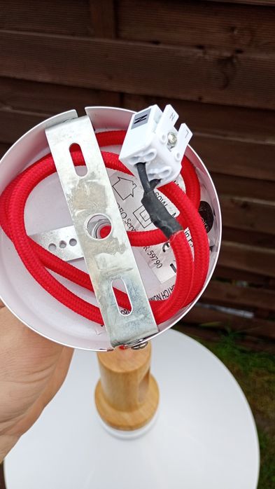 Lampa kuchenna drewno