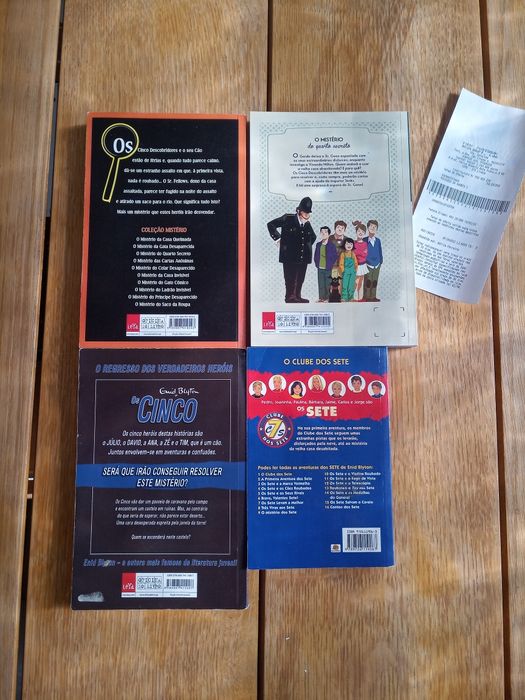 Livros Enid Blyton- Coleções O Mistério (NOVO), Os Cinco e Os Sete