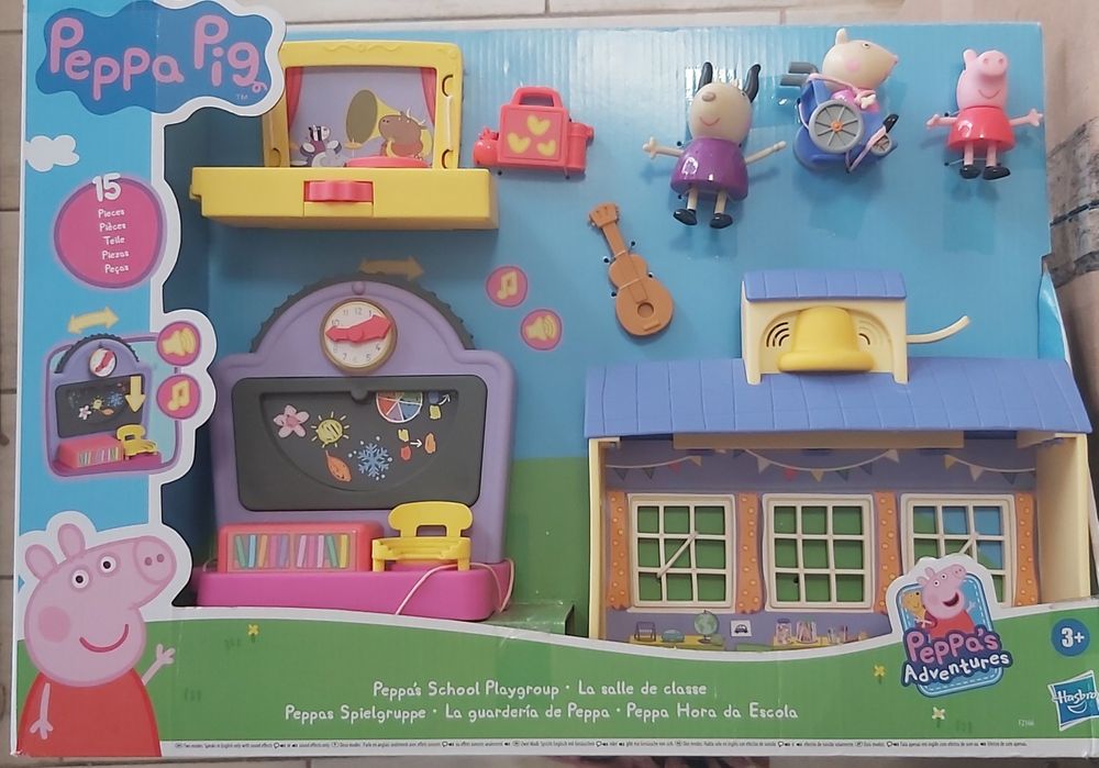 Peppa Pig оригінал дом школа набір