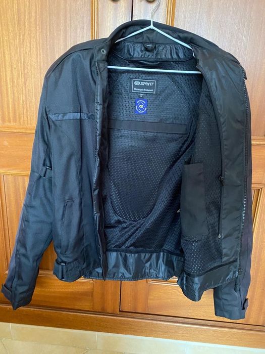 Casaco para andar de mota com protecção