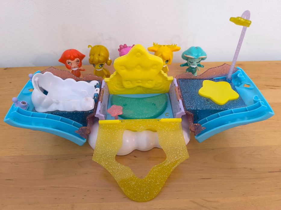 Glimmies 5 szt. figurek+ domek