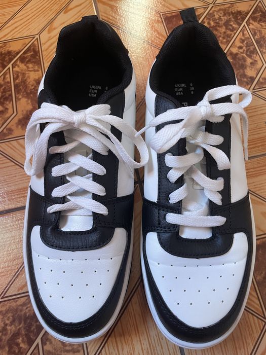 Кеды Primark черно-белые