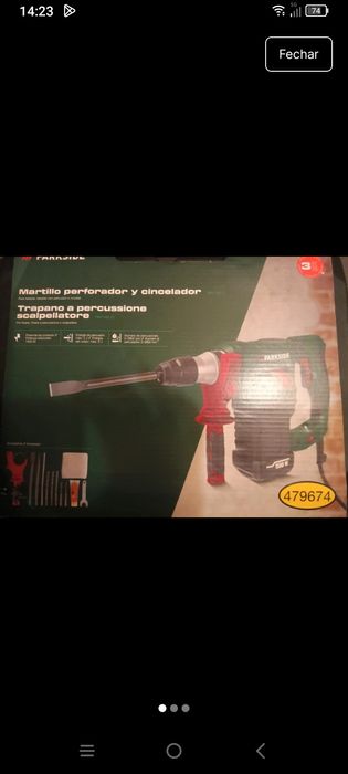 Martelo perfurador Parkside