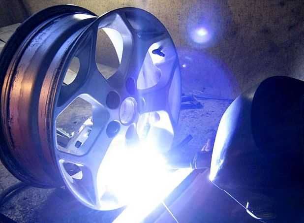 Ремонт дисков, Сварка Аргоном, Сварка алюминий, Рихтовка дисков