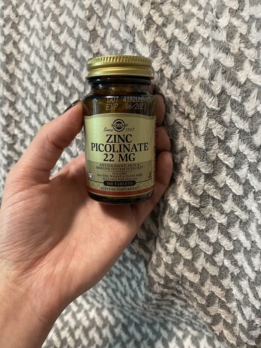 Solgar Zinc Picolinate 22 mg приблизно 70 таб