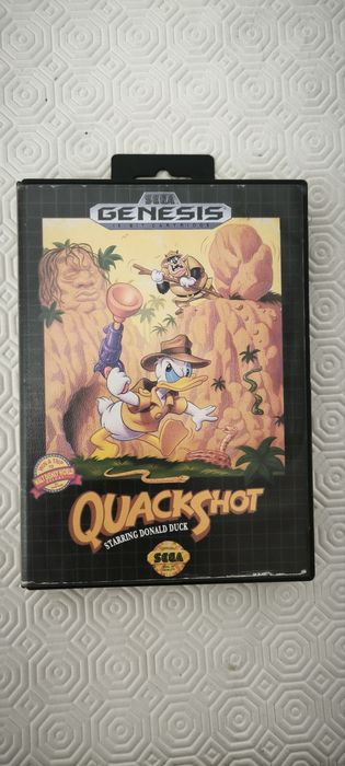 Jogo Mega Drive - QuackShot Starring Donald Duck