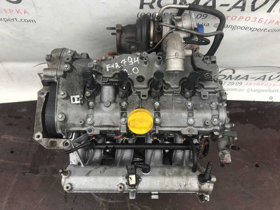 Двигун 2.0turbo Renault Espace Мотор Scenic Megane Двигатель F4R 794