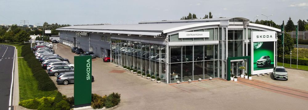 Skoda Centrum Poznań top banner