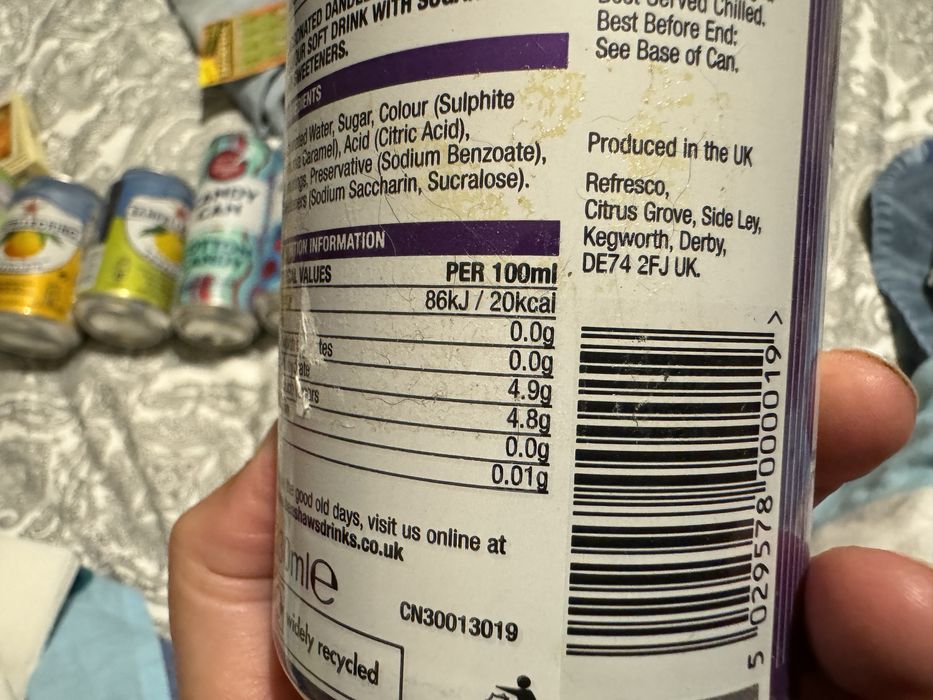 Lote de 10 Latas vazias: Chupa-Chupps; Candy Can e outras
