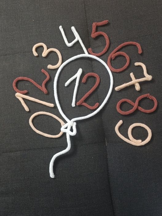 декорації для фото малюка: від 1 місяця до 1 року! Стиль трикотин
 в с