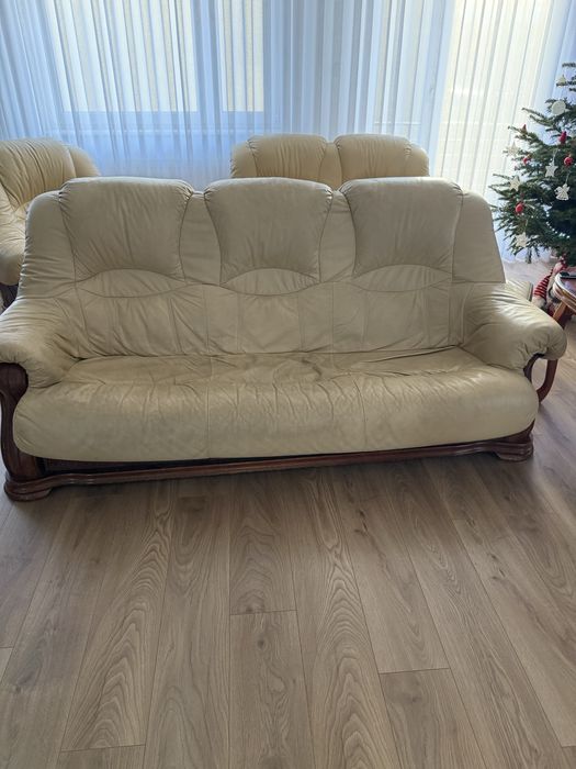 Meble wypoczynkowe skórzane