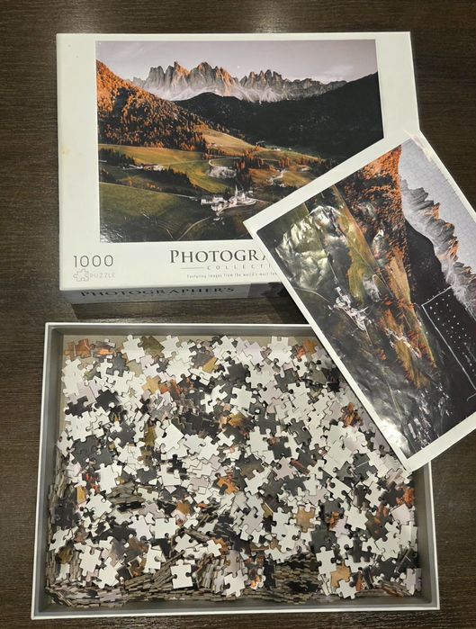 Puzzle 1000 szt kompletne śliczne
