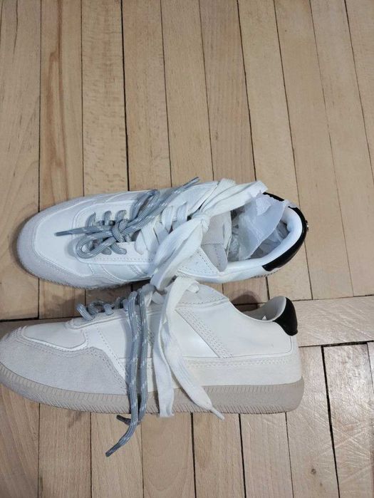 Кеди Steve Madden Sporty White 38 розмір, 7.5 (Устілка 23.8) натуральна шкіра