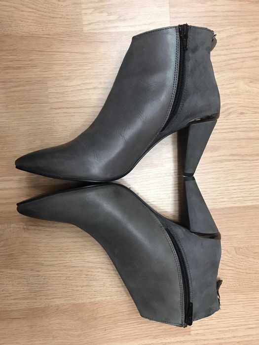 Ботинки кожаные Moda in pelle ботильоны полу сапоги Р.40-41 ст.26,5см