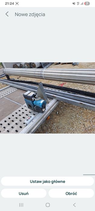 Brama rolowana sze 578 wys 530