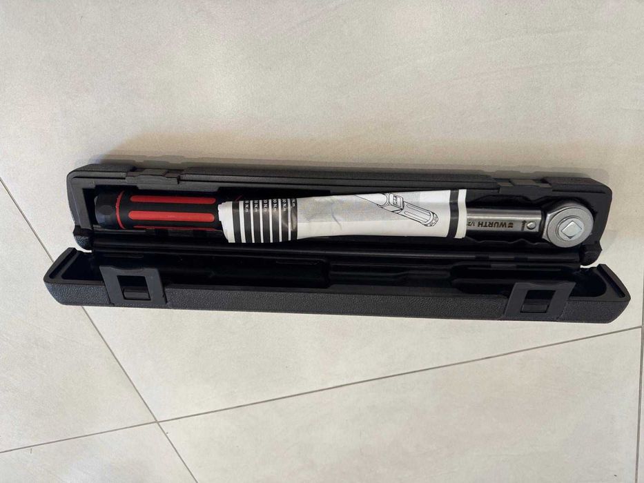 Chave dinamométrica de roquete Würth  1/2" 40-200 Nm