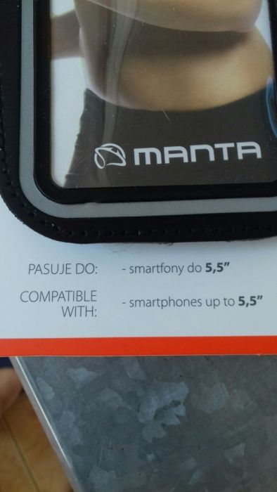 Opaska na smartphone 5,5"