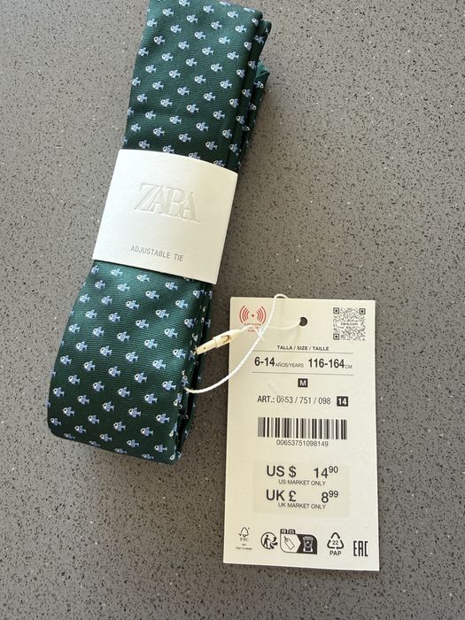 Галстук, краватка Zara Зара 116-164
