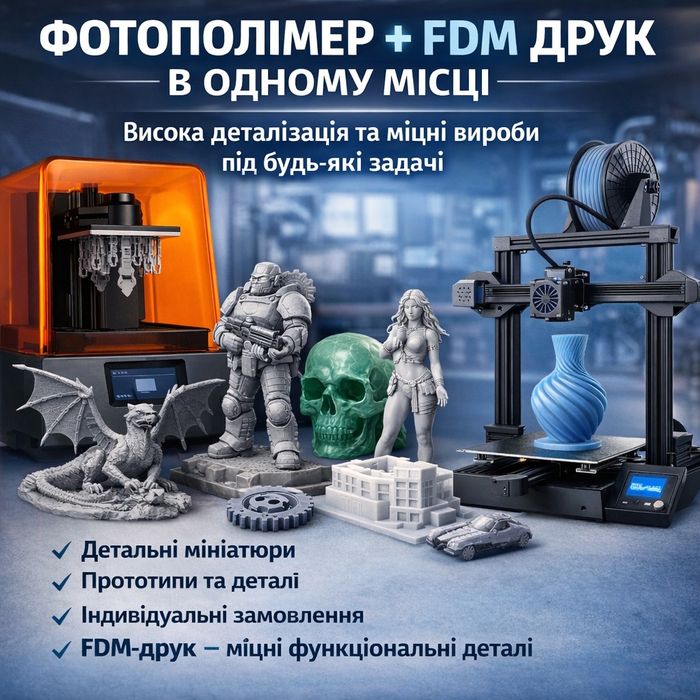 Фотополімерний друк, надаю послуги фотополімерного друку на замовлення