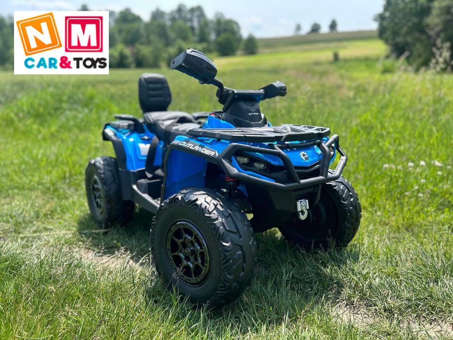 Quad Outlander 4x4 800W 24V AUTO akumulator elektryczny 2os. dzieci
