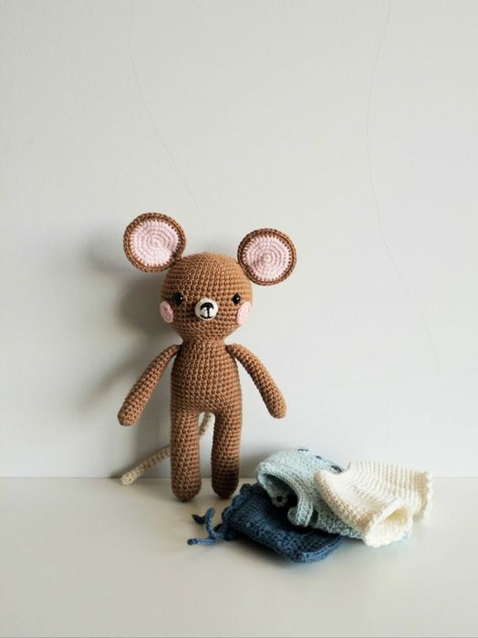 Ratinha amigurumi - Nova